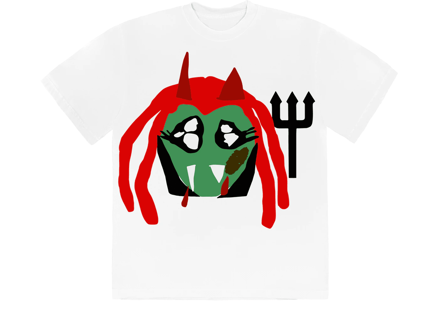 Playboi Carti x CPFM 4 WLR King Vamp T-shirt White