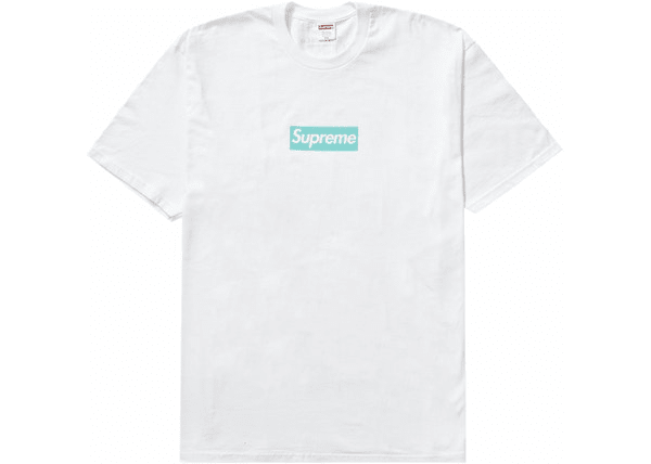 Supreme Tiffany & Co. Box Logo Tee White