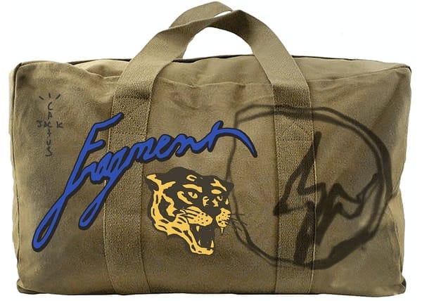Travis Scott Cactus Jack For Fragment Icons Duffle Olive