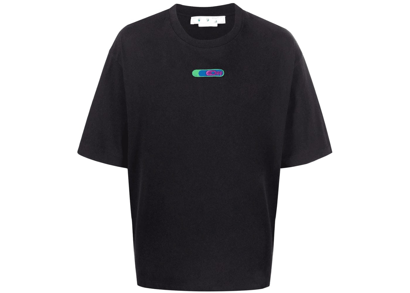 OFF-WHITE Weed Arrows Oversized T-Shirt Black/Green