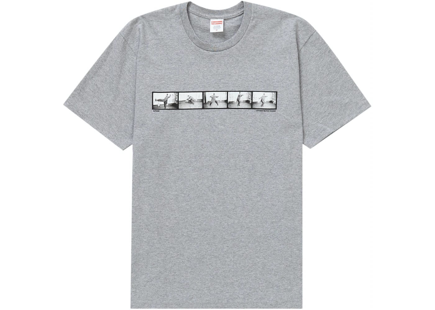 Supreme Milford Graves Tee Heather Grey