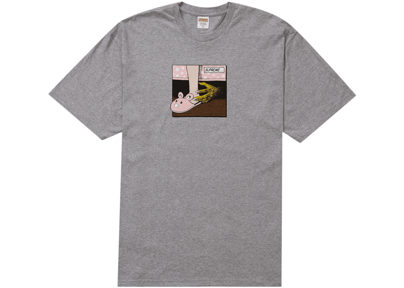 Supreme Bed Tee Heather Grey SOLEPLIER