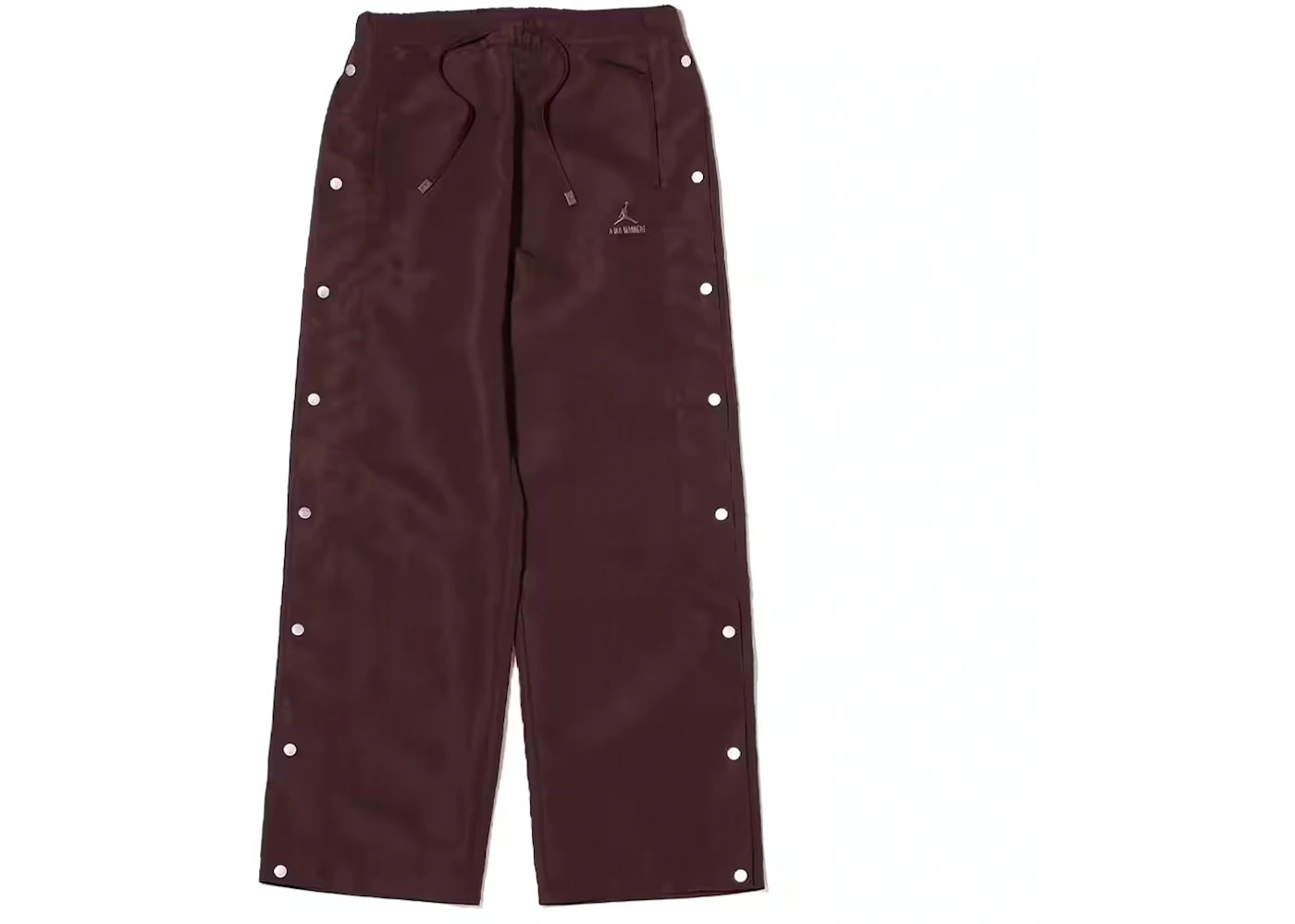Jordan x A Ma Maniere Snap Pant Mahogany