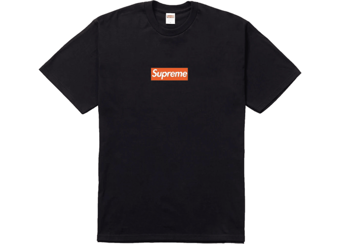 Supreme t shirt red box deals logo