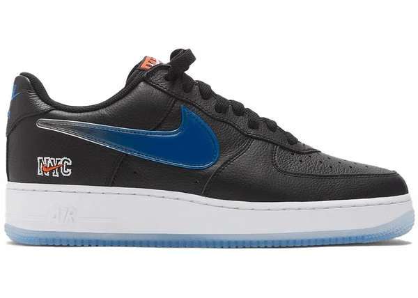 Nike Air Force 1 Low Kith Knicks Away Black – SOLEPLIER Nike Air Force 1 Low Kith Knicks Away Black – SOLEPLIER