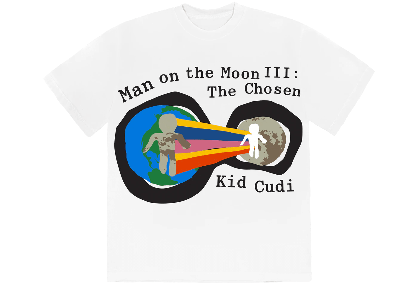 Kid Cudi CPFM For MOTM III Heaven on Earth T-shirt White