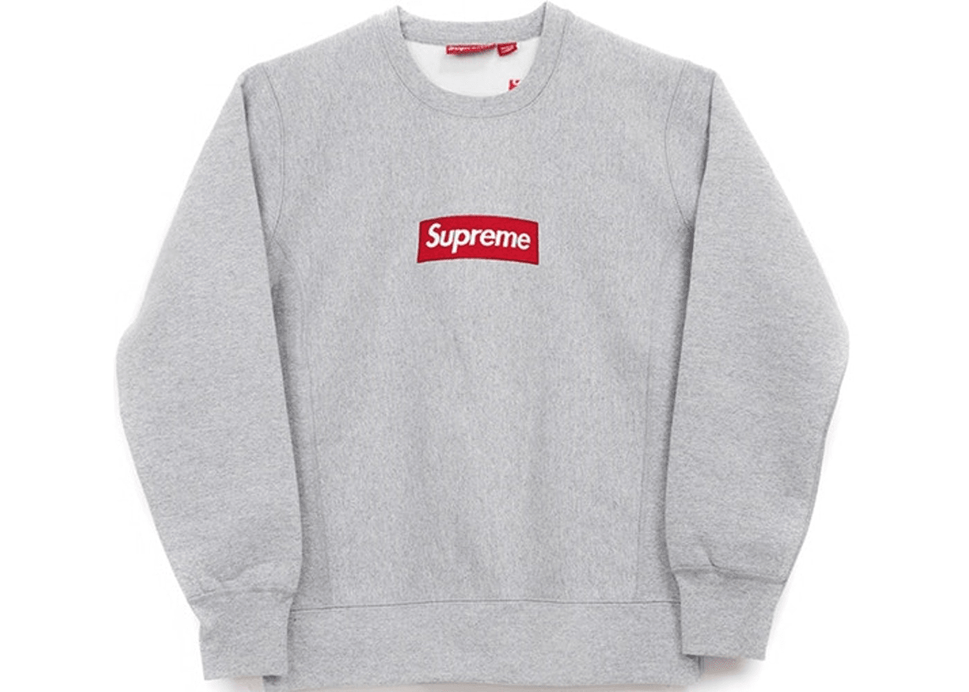 Grey supreme long hot sale sleeve
