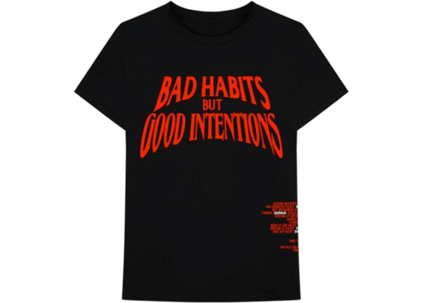 Nav x Vlone Bad Habits Tee Black