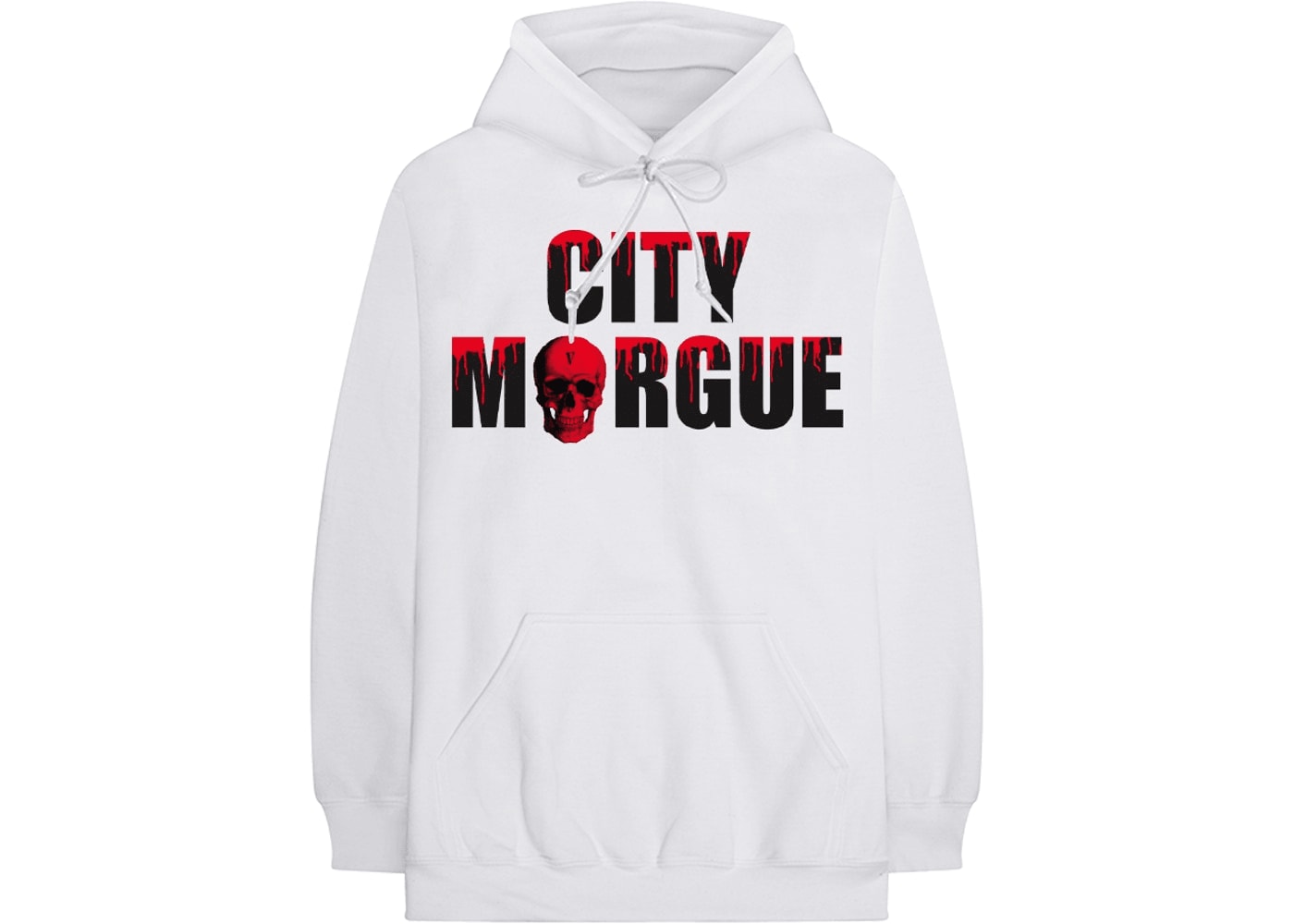 City Morgue x Vlone Dogs Hoodie White – SOLEPLIER