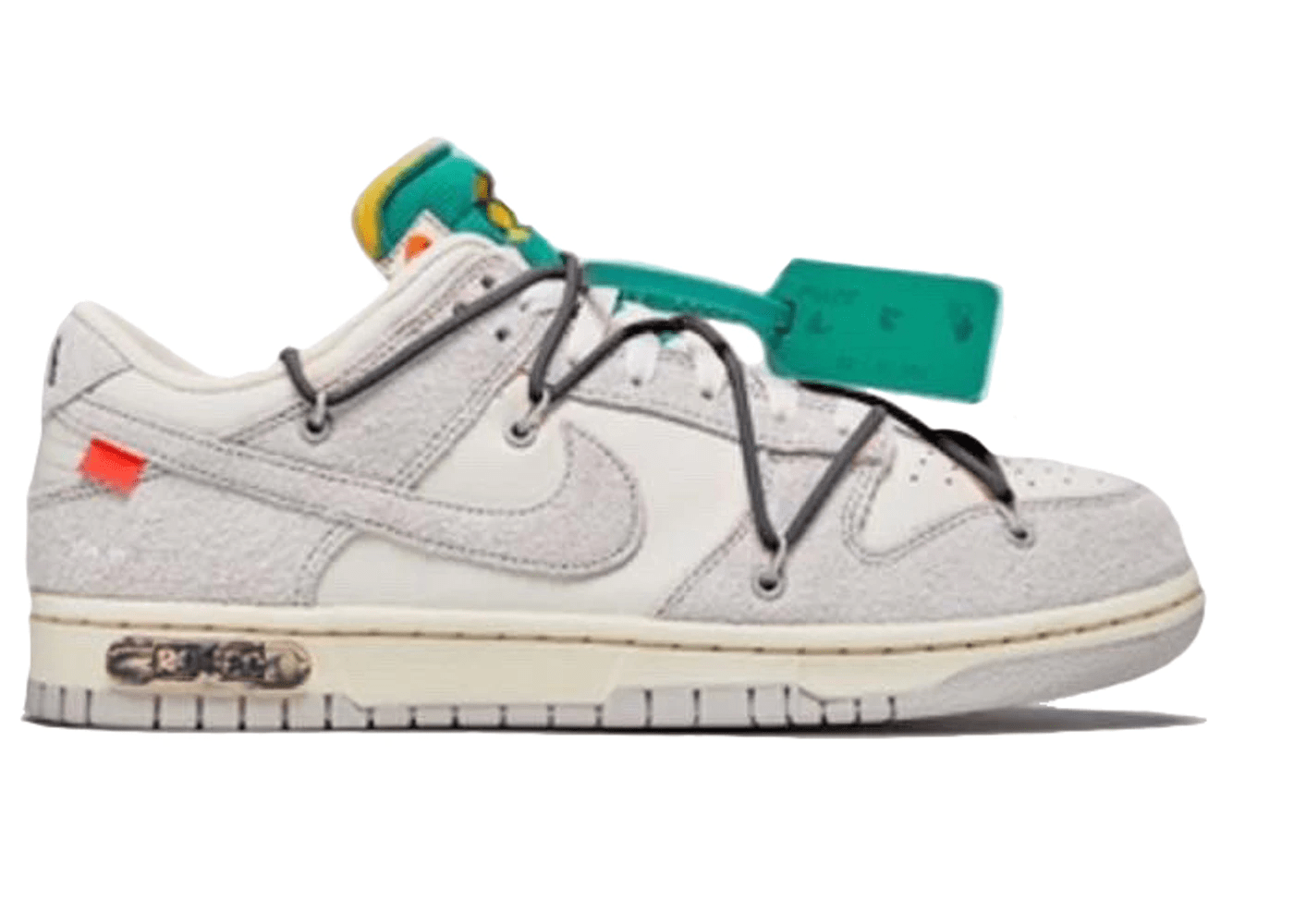 Nike Dunk Low Off-White Lot 20 – SOLEPLIER