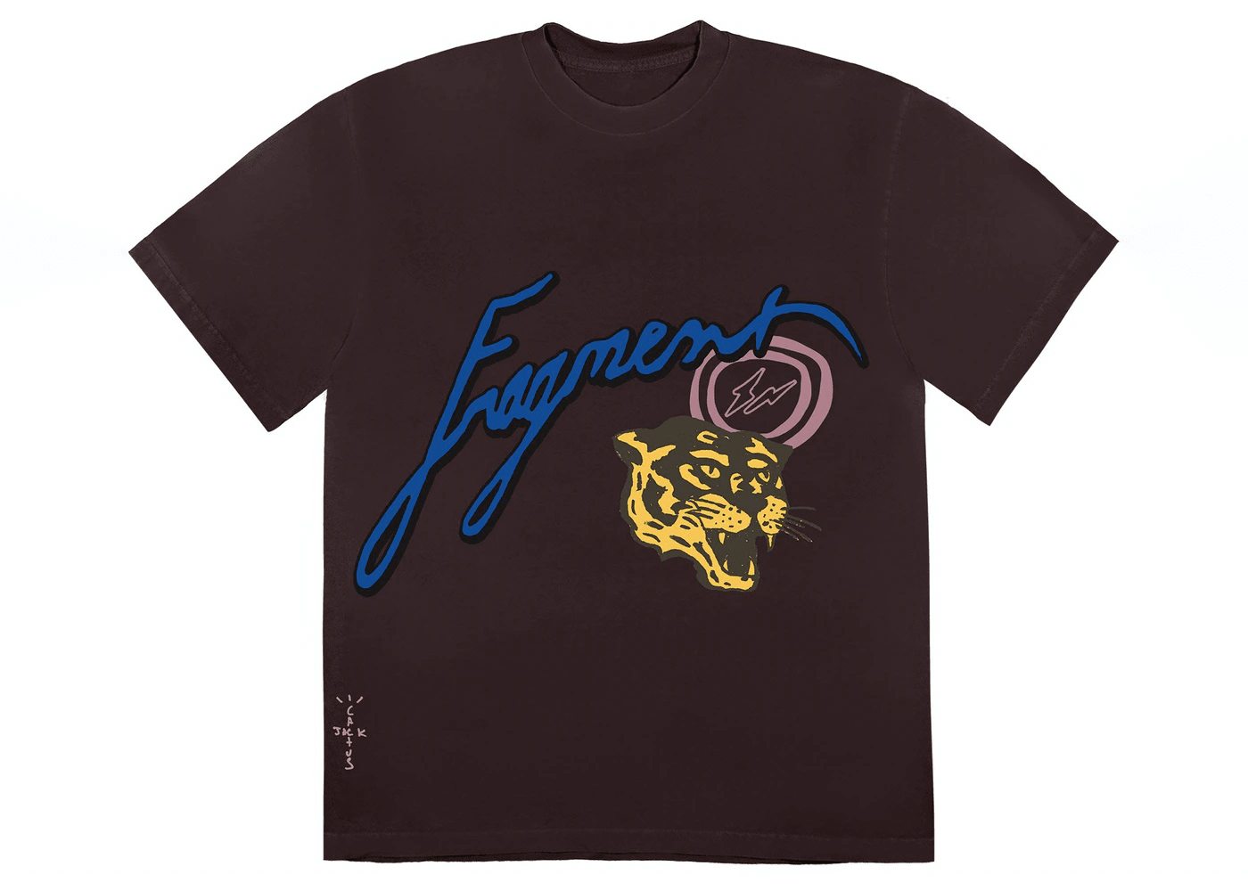 Travis Scott Cactus Jack For Fragment Icons Tee Brown – SOLEPLIER