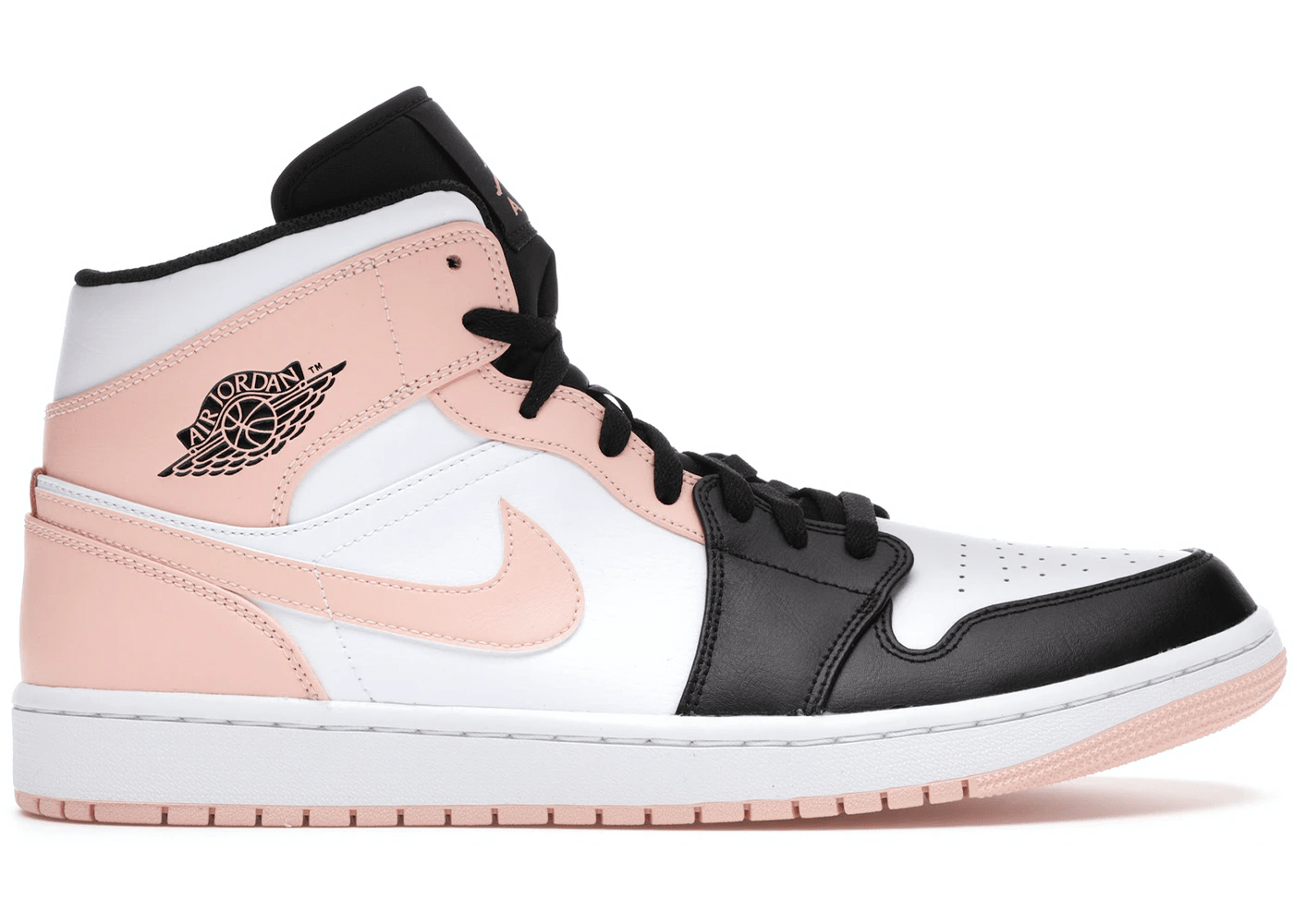 Jordan 1 Mid Arctic Orange Black Toe â SOLEPLIER