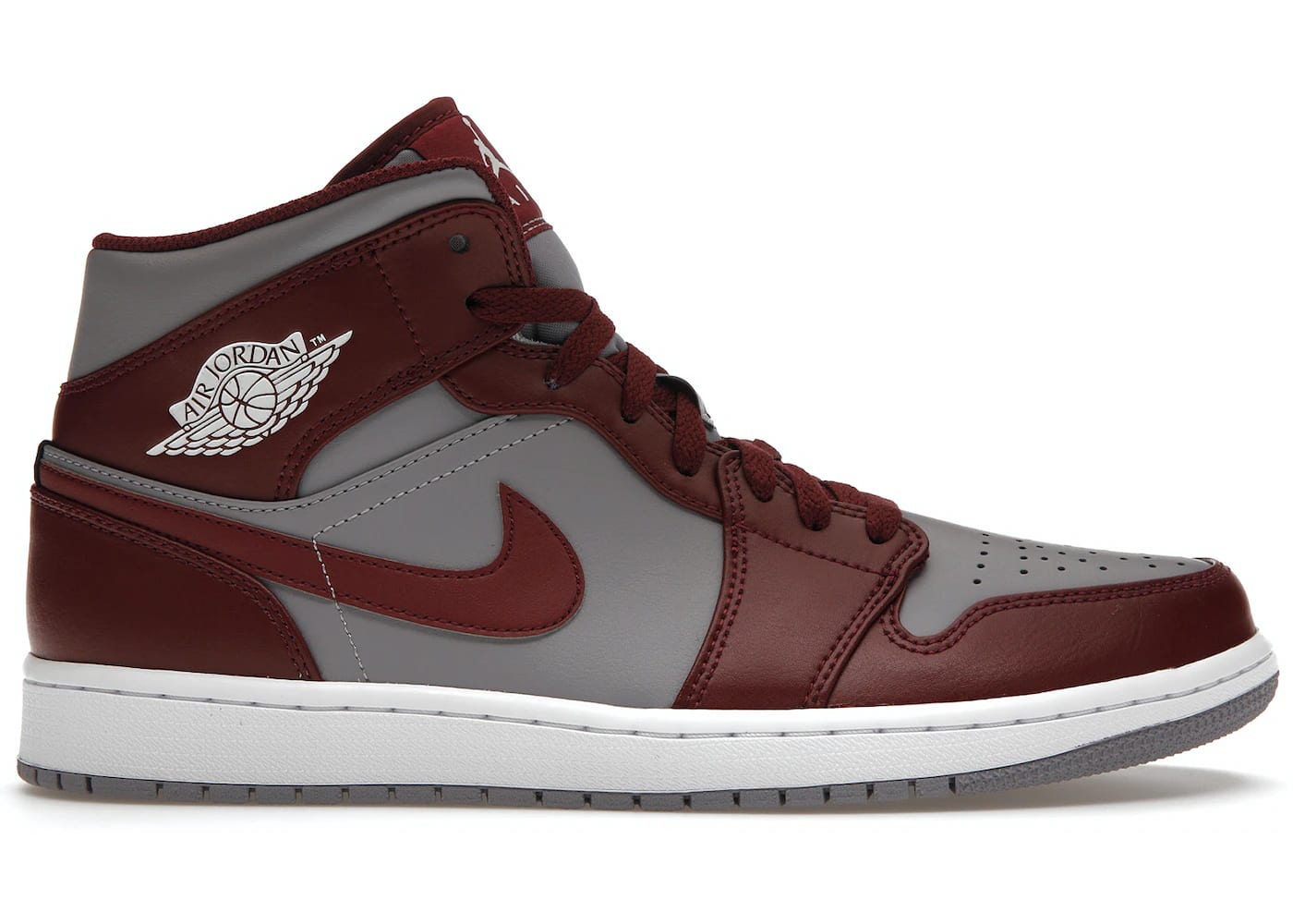 Jordan 1 Mid Team Red