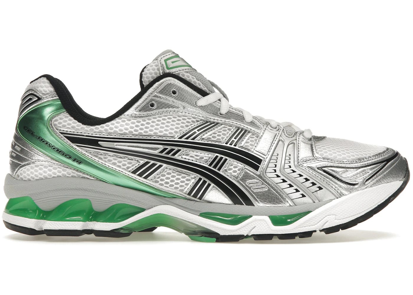 asics kayano 14 green malachite