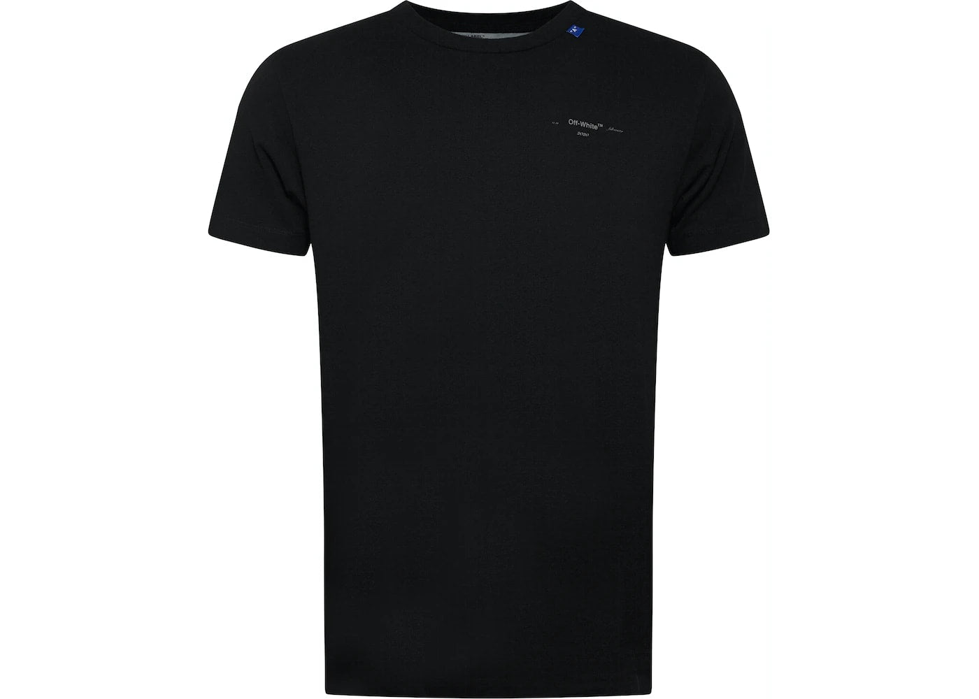 Off-White Slim Fit Backbone T-shirt Black/Silver