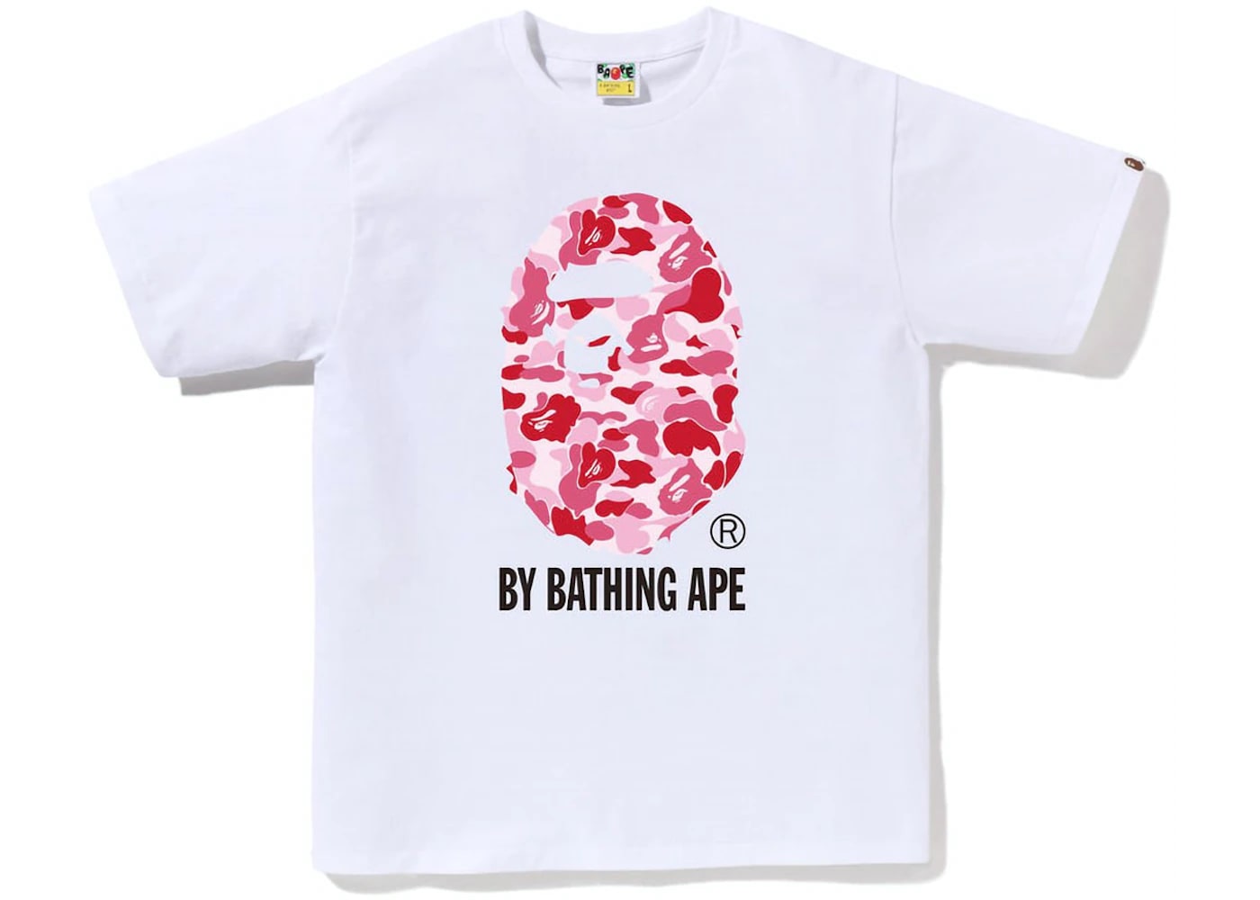 BAPE ABC Camo By Bathing Ape Tee White/Pink