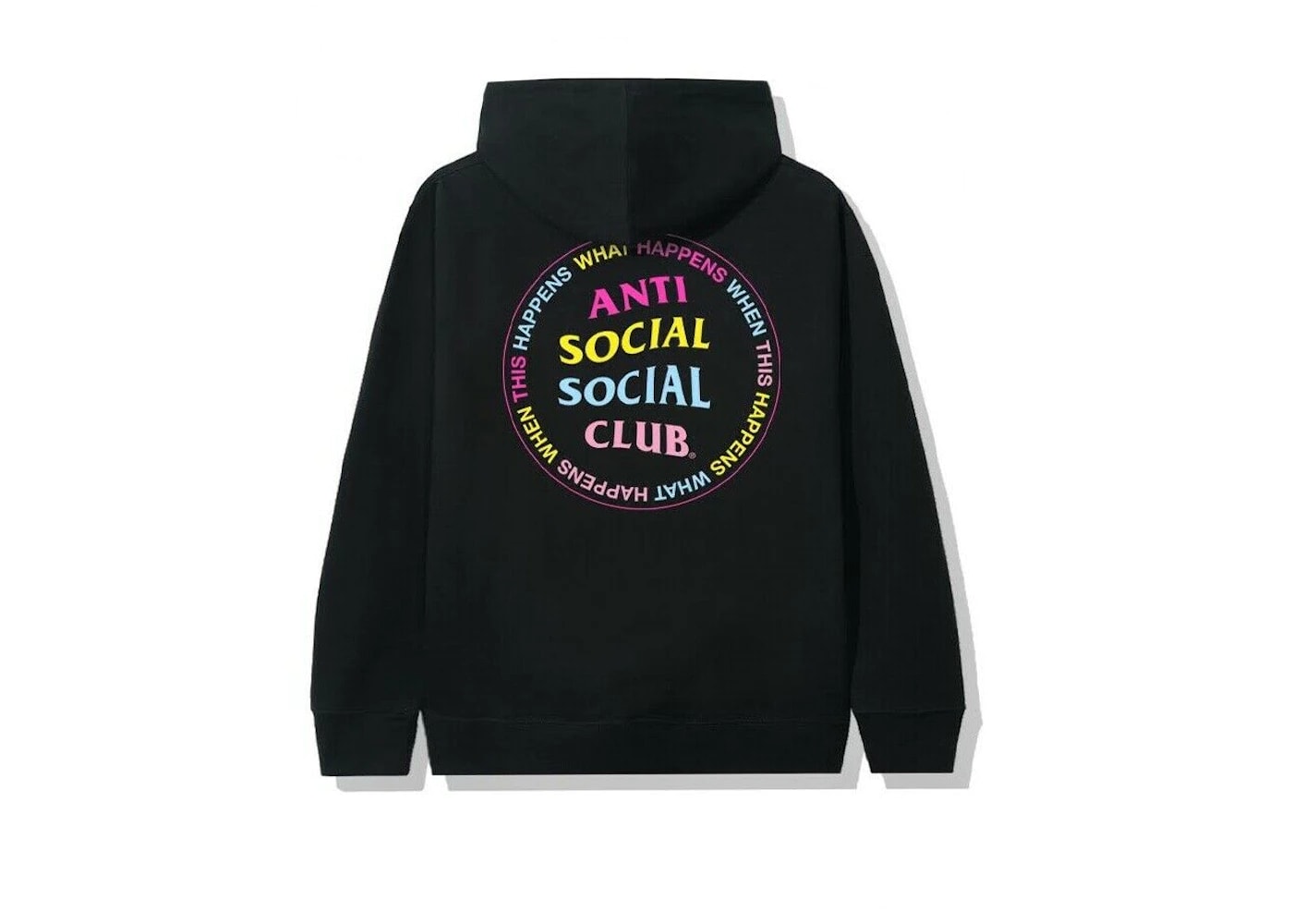 Anti Social Social Club Don't Hoodie Red - Main Image