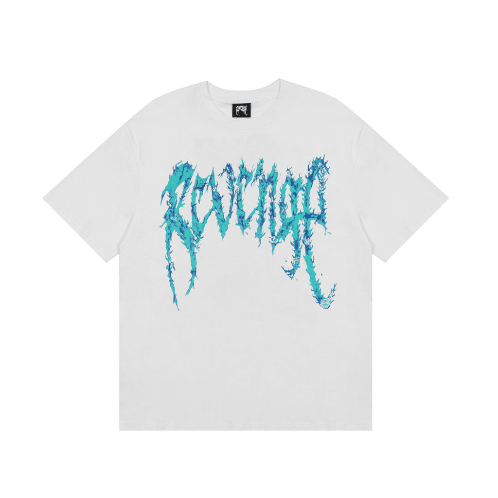 Revenge Inferno Tee White/Blue