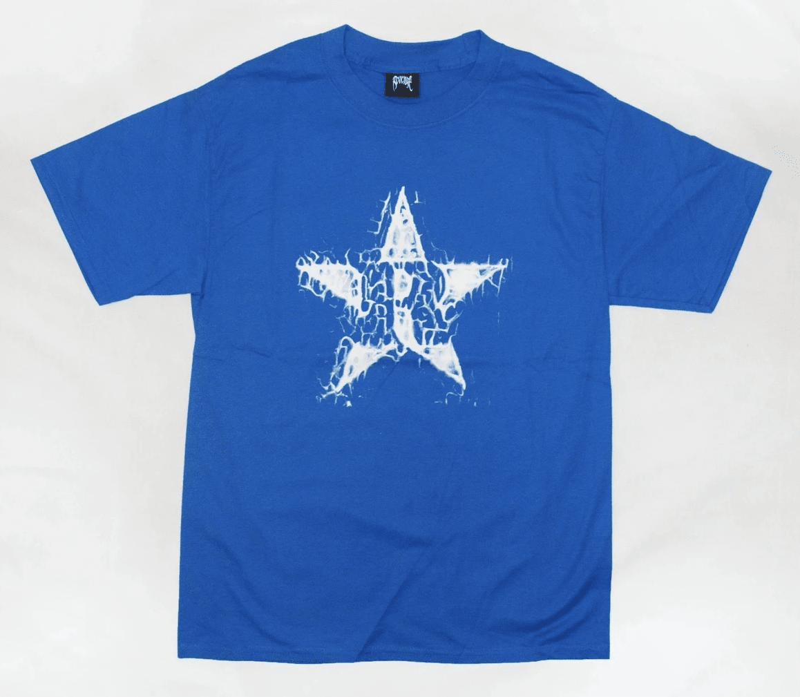 Revenge R Star Tee Blue