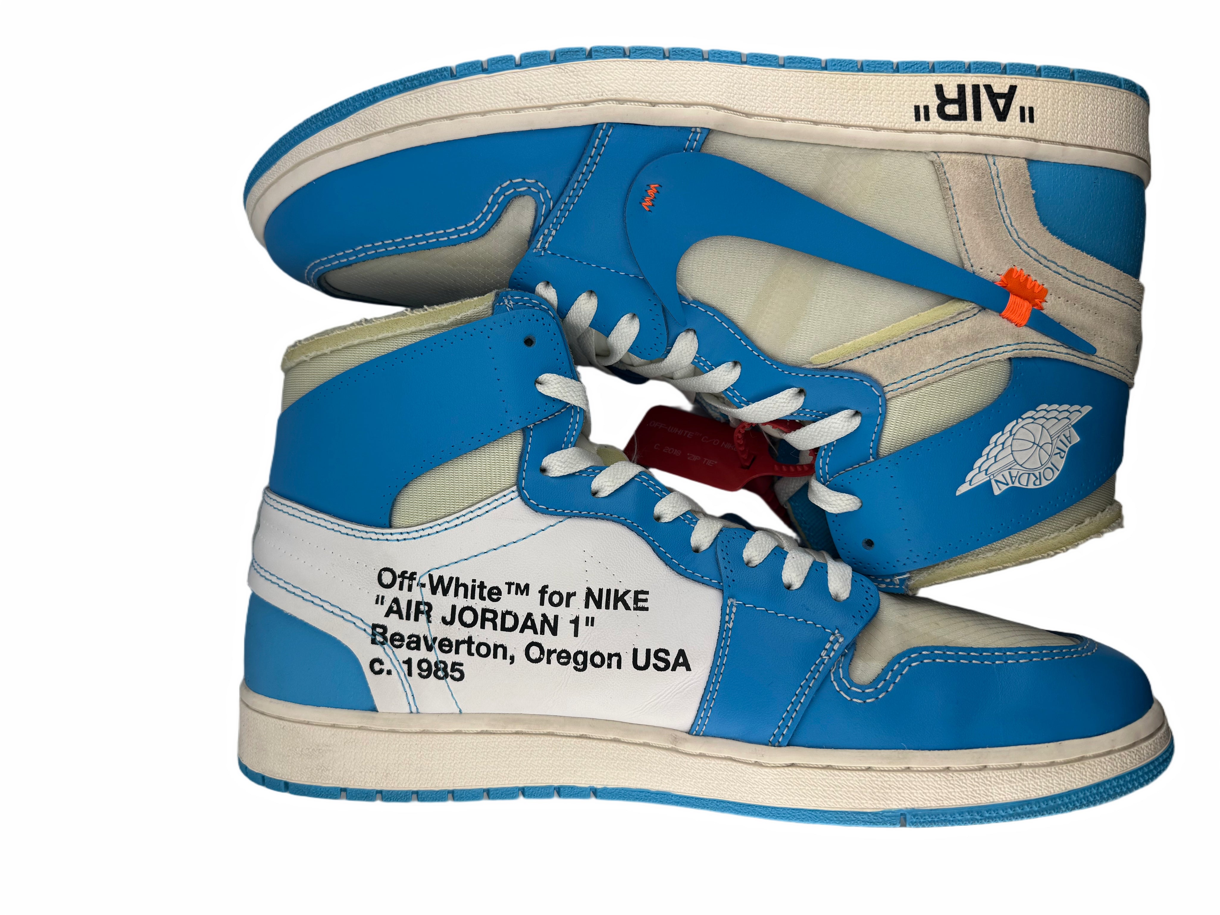 Jordan 1 Retro High Off-White University Blue