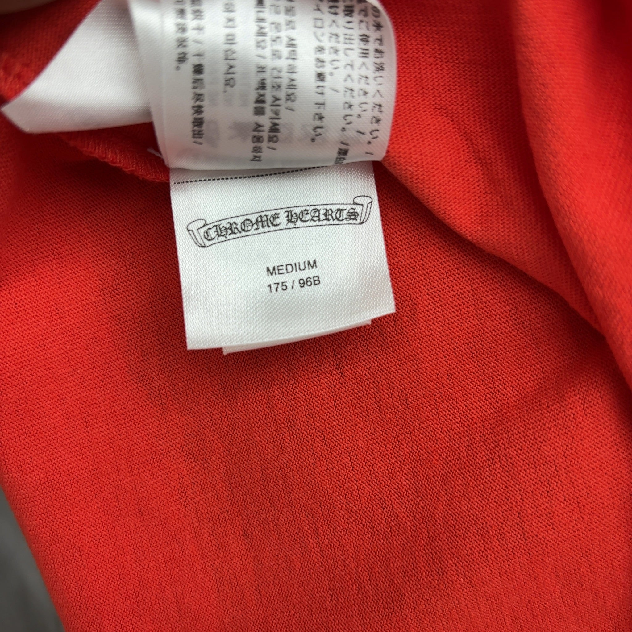 Chrome Hearts Matty Boy Sadistic Lipstick L/S T-shirt Red