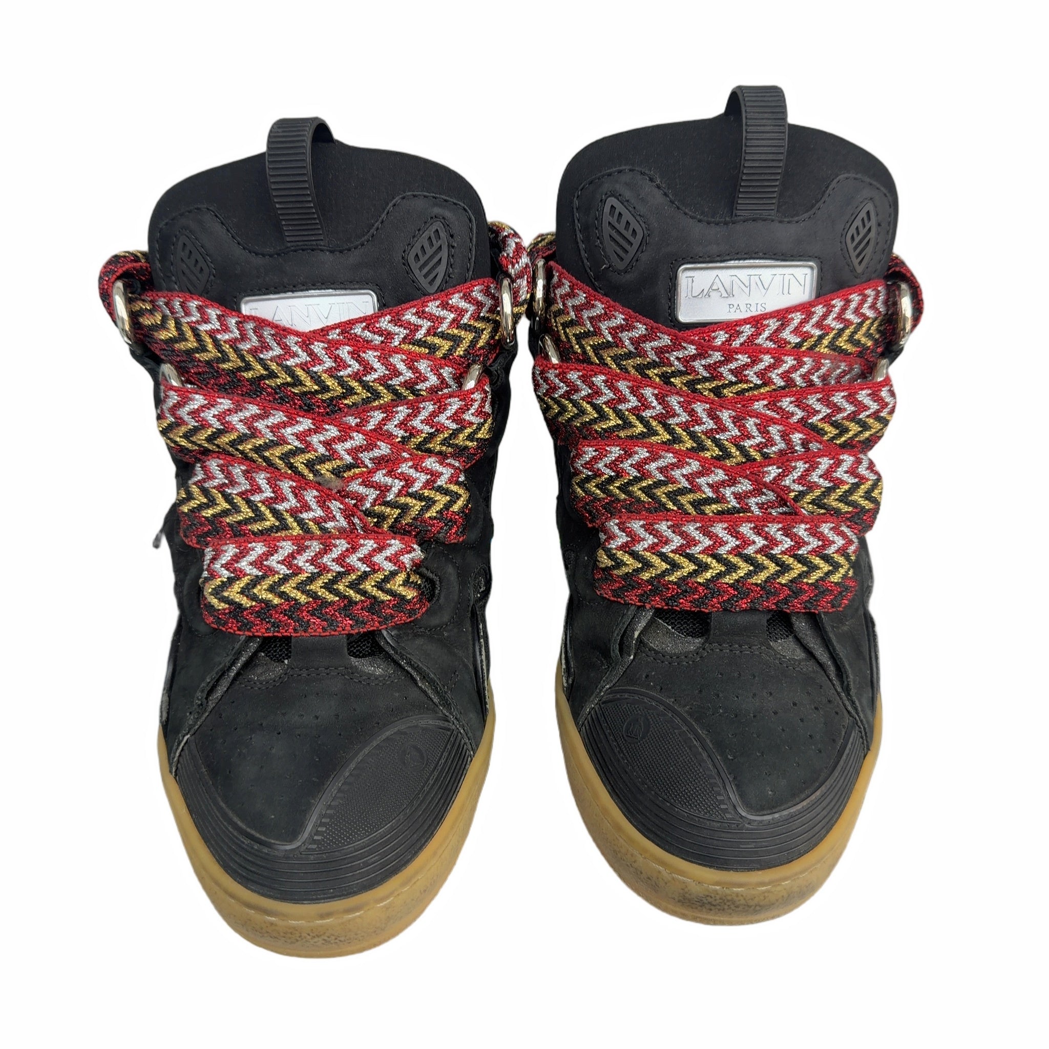 Lanvin Leather Curb Black Gum
