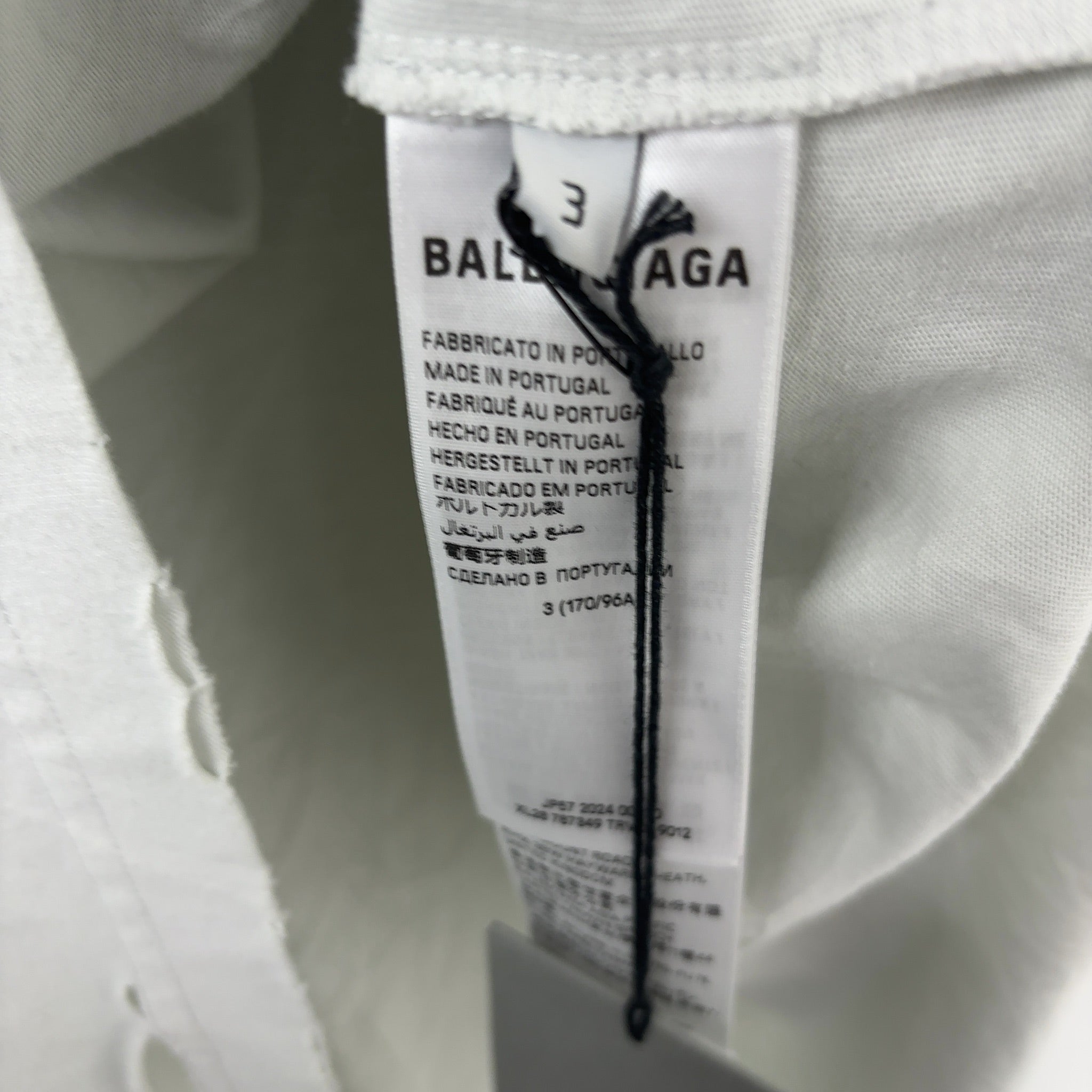 BALENCIAGA PLANET EARTH T-SHIRT