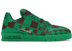 Louis Vuitton LV Trainer Sneaker Damier Pop Green