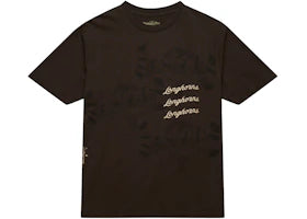 Travis Scott x Mitchell & Ness Texas Longhorns Seal T-Shirt Brown