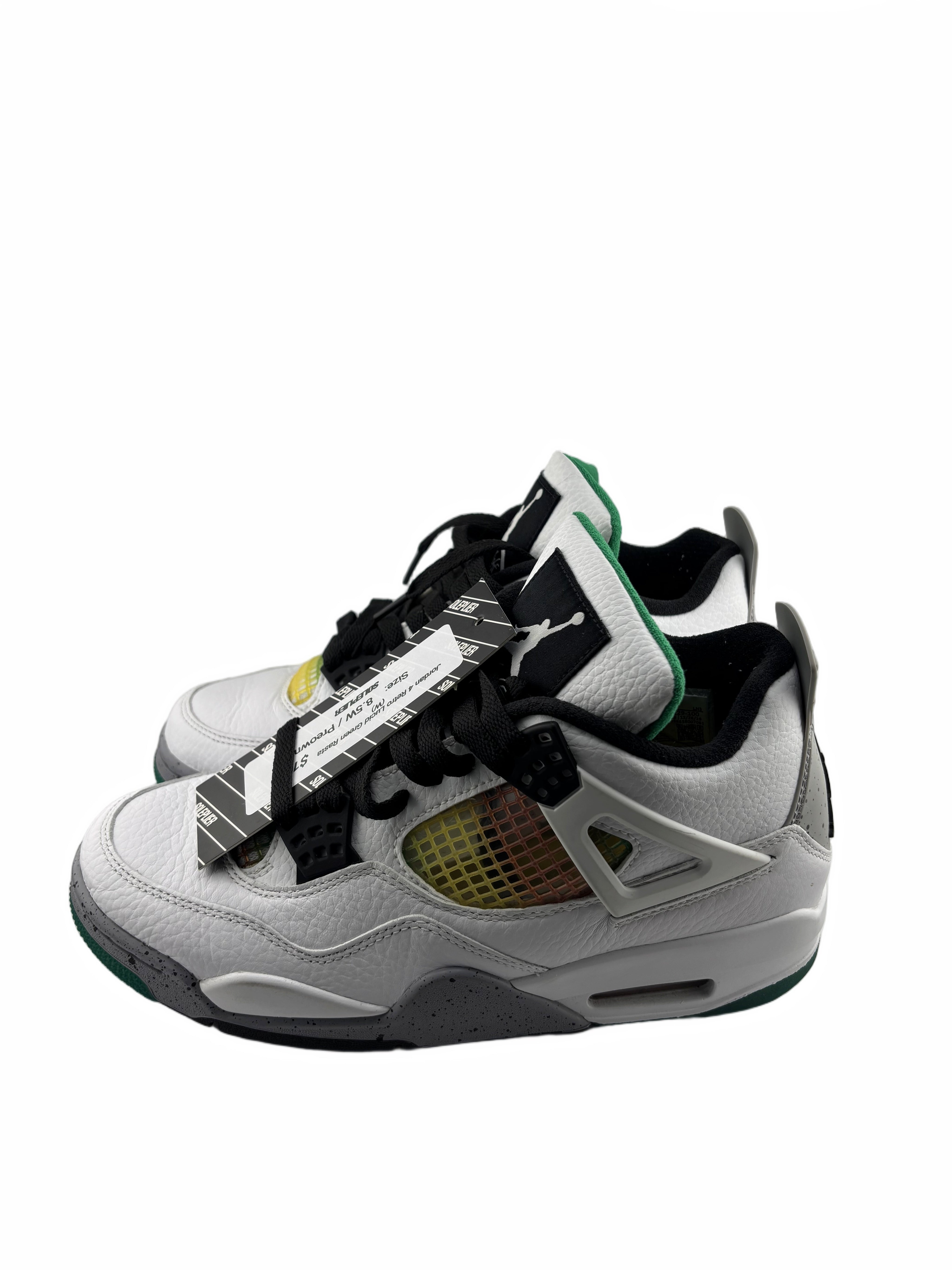 Jordan 4 Retro Lucid Green Rasta (Women's)