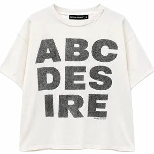 BOTTEGA DESIRES ABC DESIRES TEE WHITE