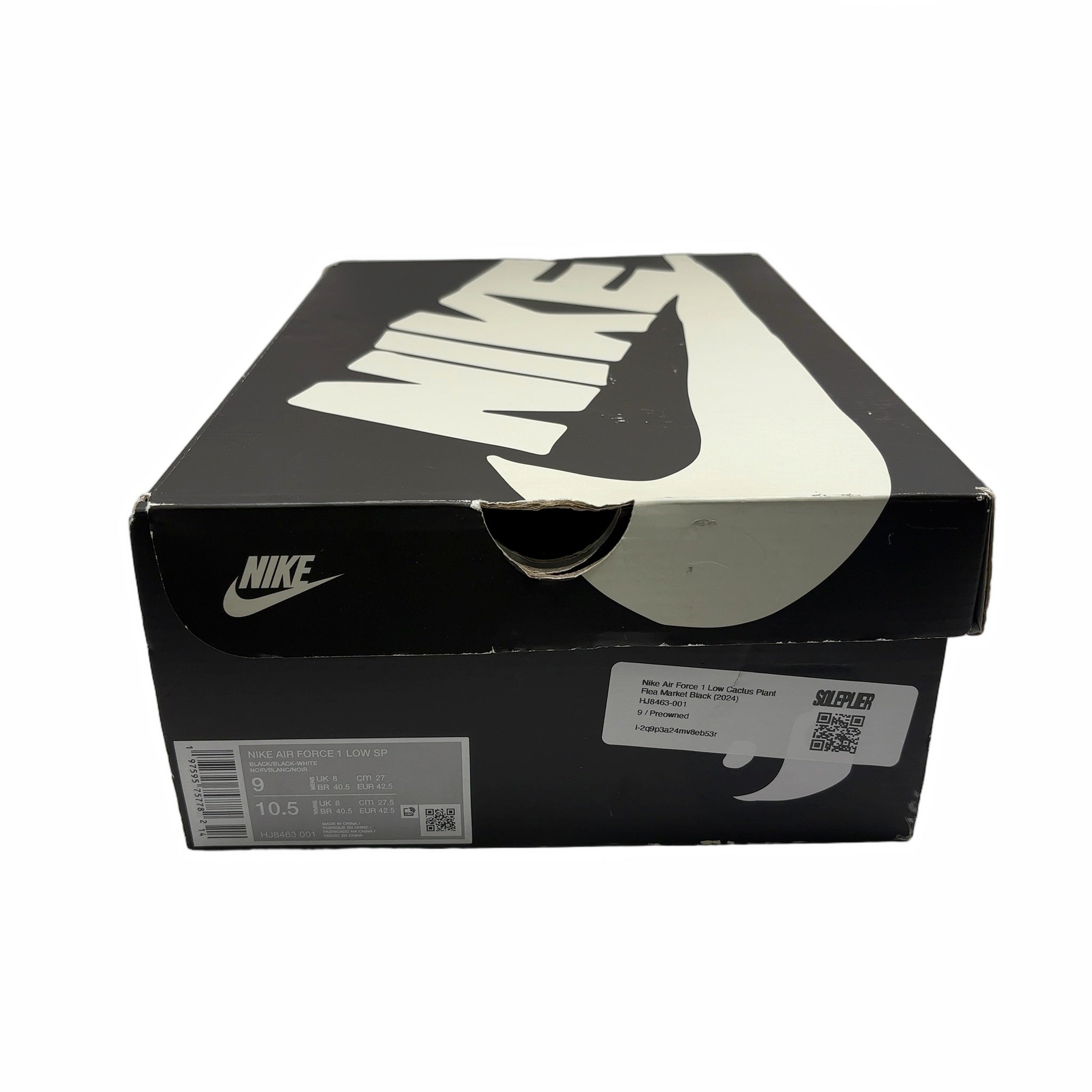 Nike Air Force 1 Low Cactus Plant Flea Market Black (2024)