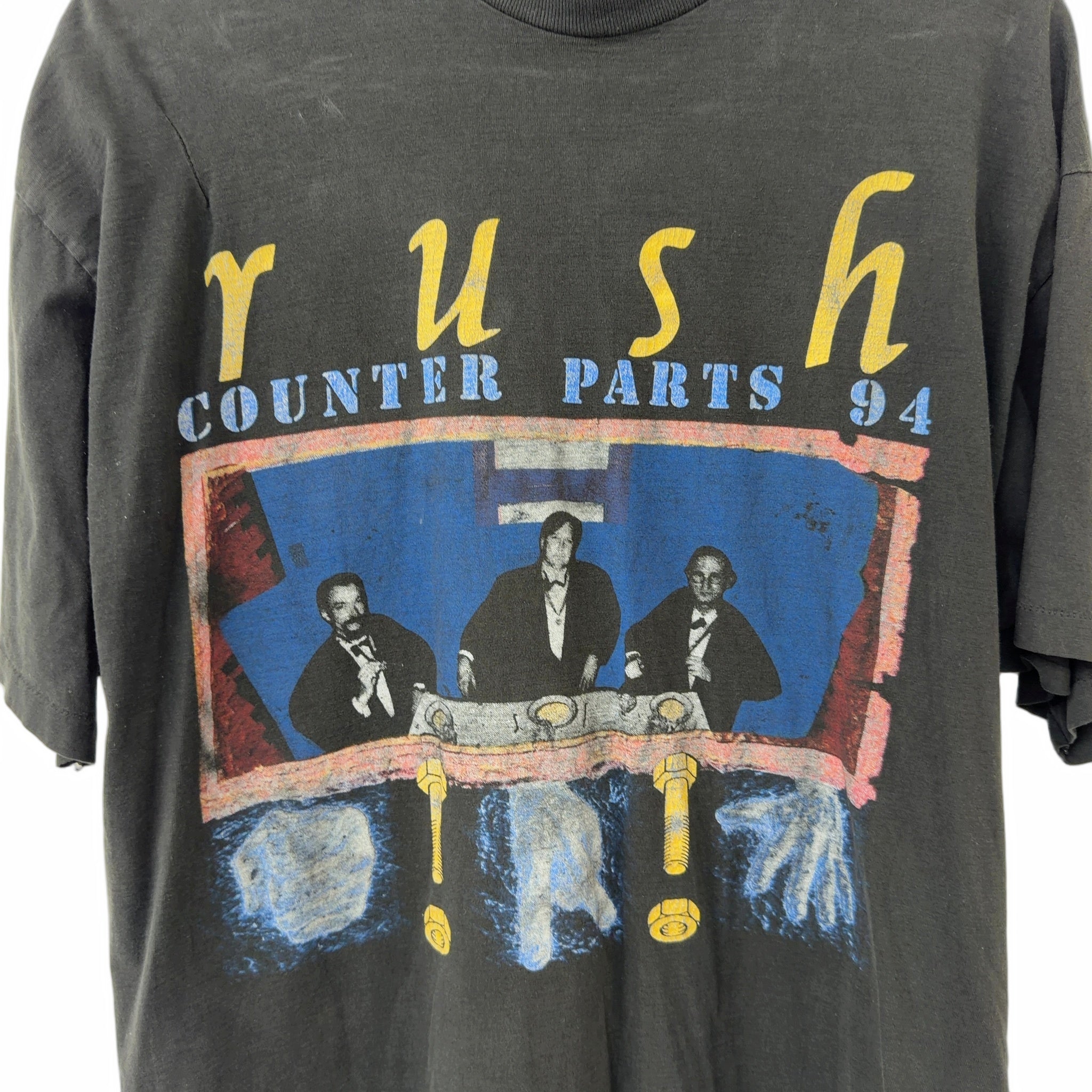 Vintage 1994 Rush Counter Parts Tee