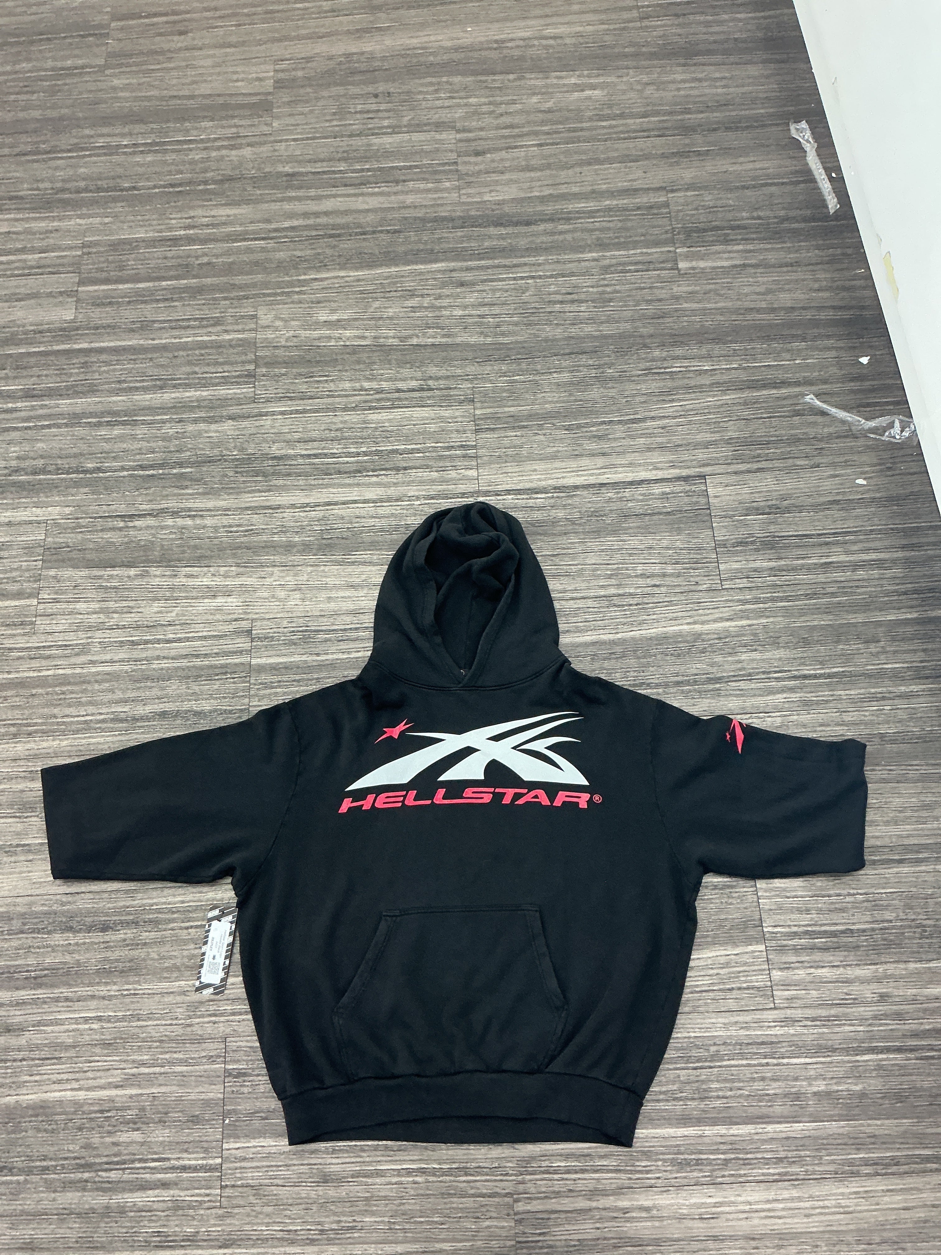 Hellstar Sport Logo Hoodie Black