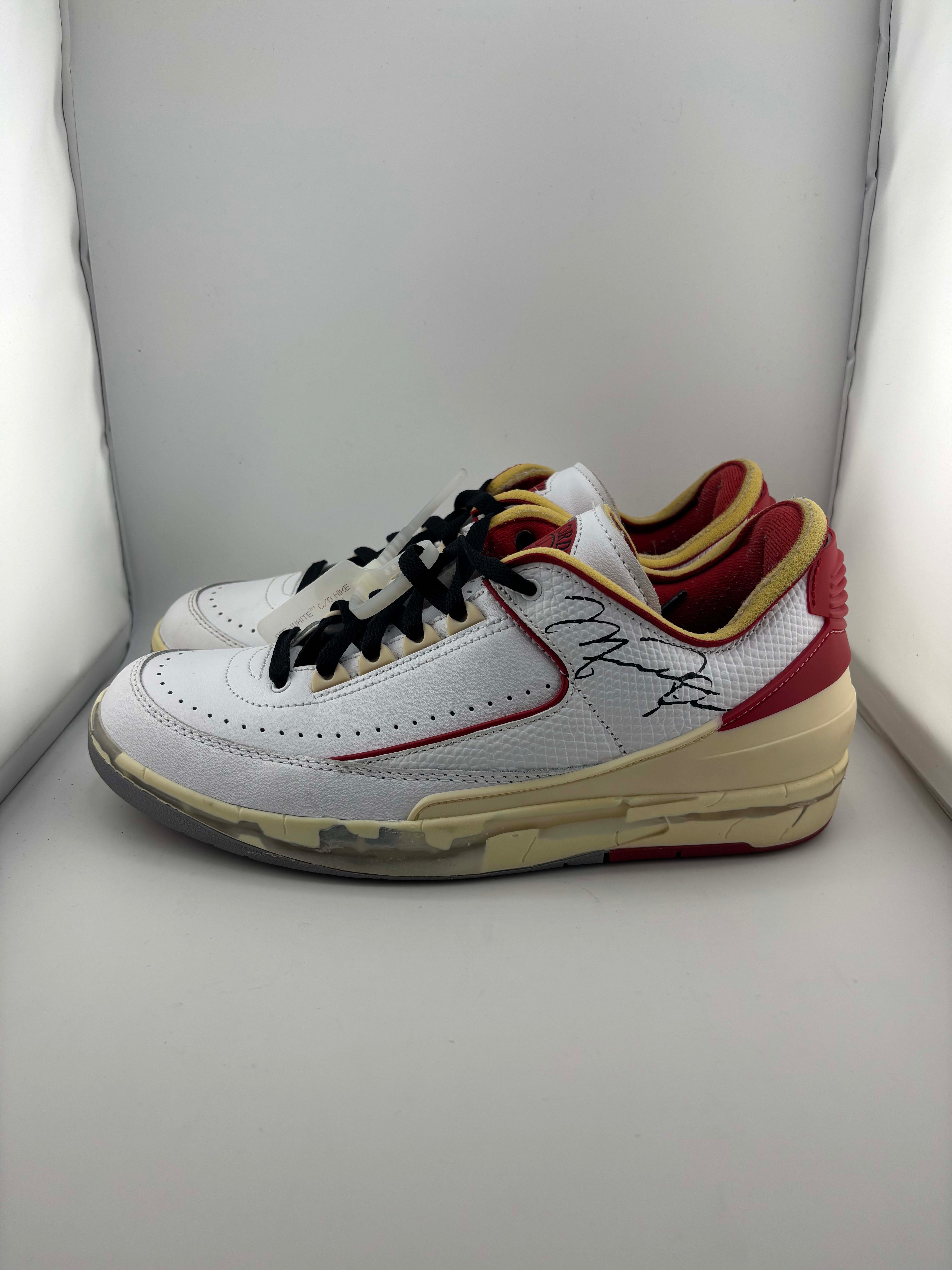 Jordan 2 Retro Low SP Off-White White Red