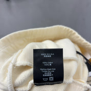Rhude Script Sweatshorts Cream 