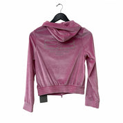 BALENCIAGA 'PINK' VELVET TRACK JACKET