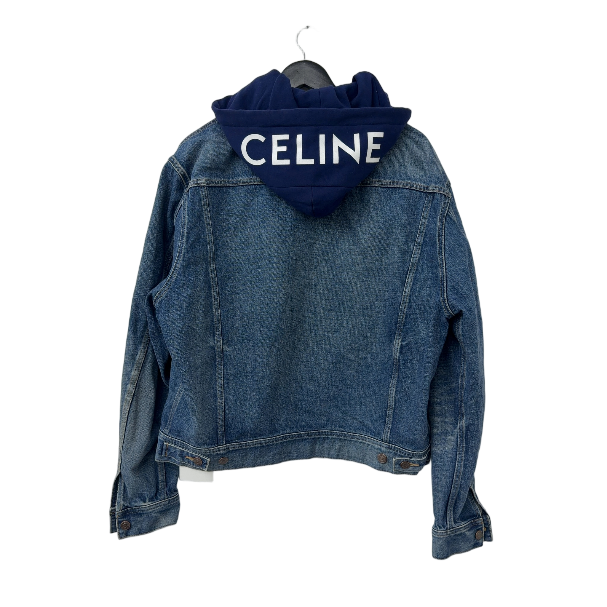 Celine Hooded Denim Jacket
