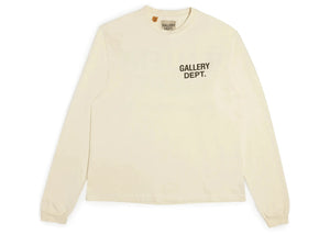 Gallery Dept. Souvenir L/S T-shirt Cream