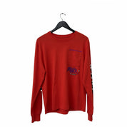 Chrome Hearts Matty Boy Sadistic Lipstick L/S T-shirt Red