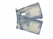 HAPPY MEMORIES DON'T DIE HMDD 'H-STAR CRYSTAL' JORT SHORTS
