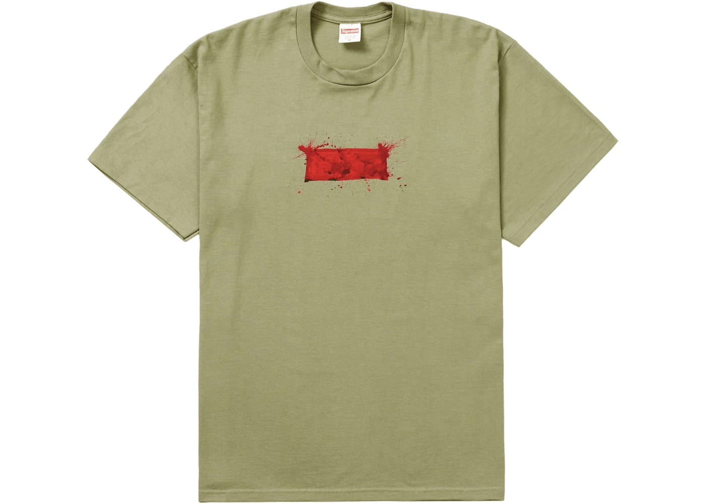 Supreme Ralph Steadman Box Logo Tee Light Olive