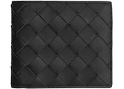 Bottega Veneta Black Bottega Veneta Bifold Wallet Black