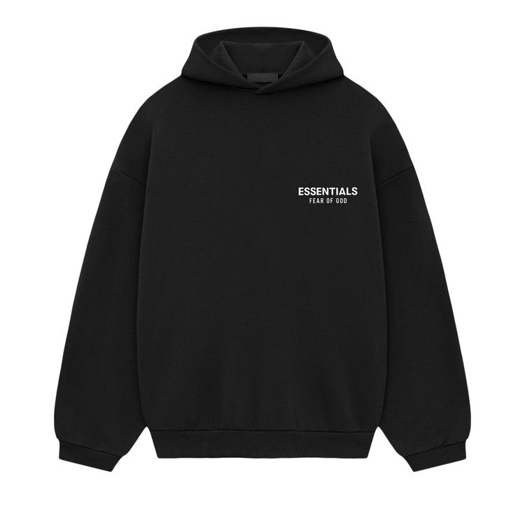 Fear of God Essentials Fleece Hoodie (FW24) Black