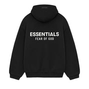 Fear of God Essentials Fleece Hoodie (FW24) Black