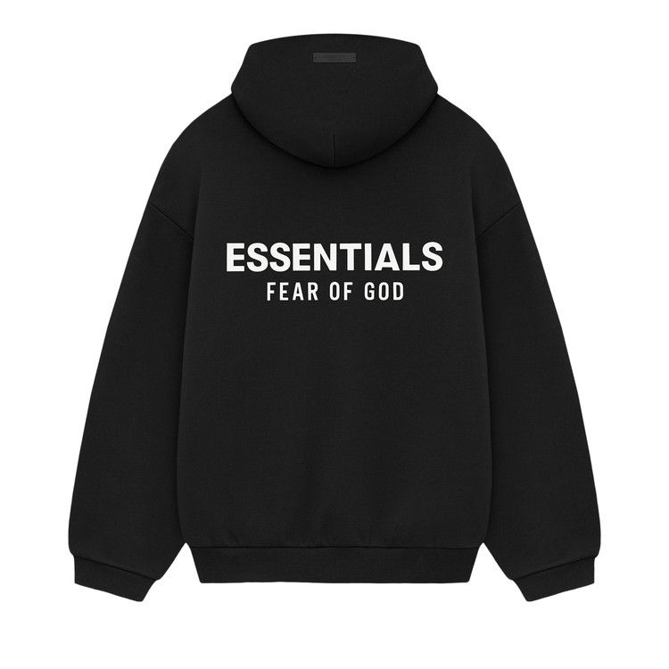 Fear of God Essentials Fleece Hoodie (FW24) Black