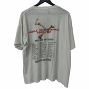 Vintage 1991 Rush Roll The Bones Tee White