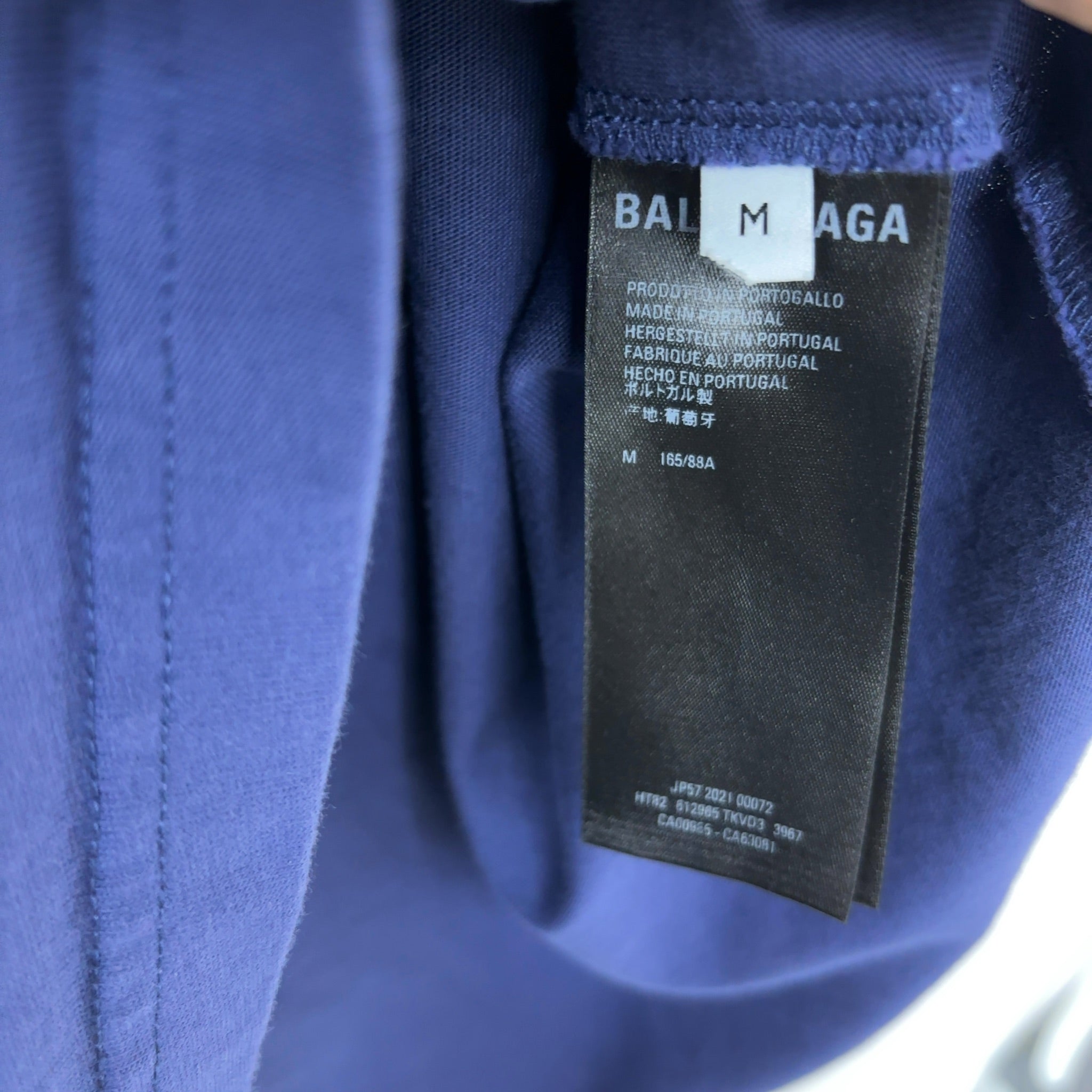 Balenciaga Blue 'Free' T-Shirt