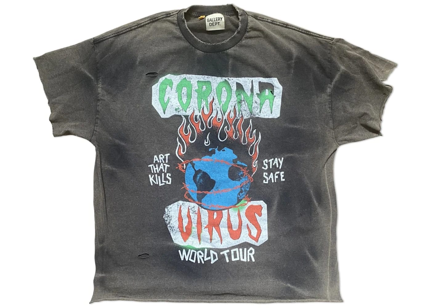 Gallery Dept. ATK Corona Tour T-Shirt Black