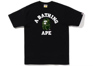 BAPE Color Camo College Tee (FW22) Black Green